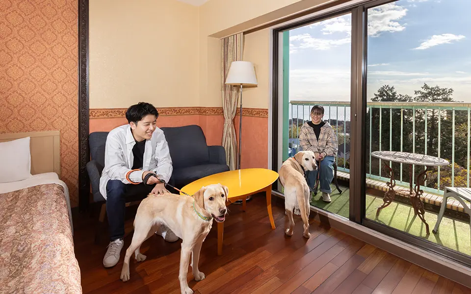 【ドッグフレンドリールーム】スタンダード和洋室