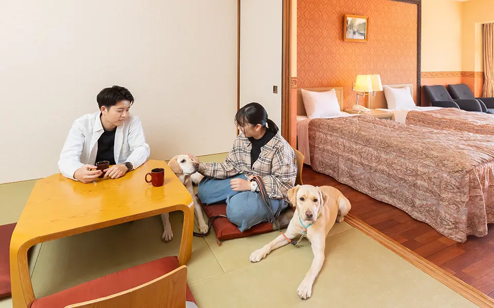 【ドッグフレンドリールーム】スタンダード和洋室