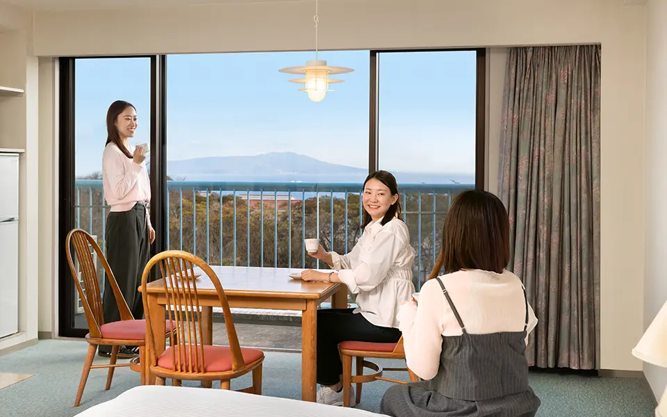 【オーシャンビュー】スタンダード和洋室