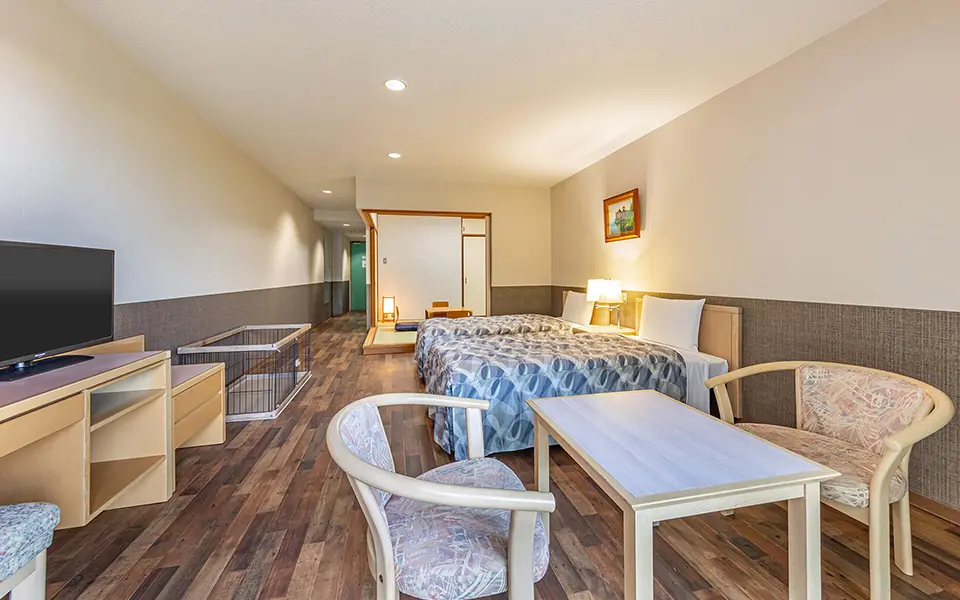 【ドッグフレンドリールーム】スタンダード和洋室