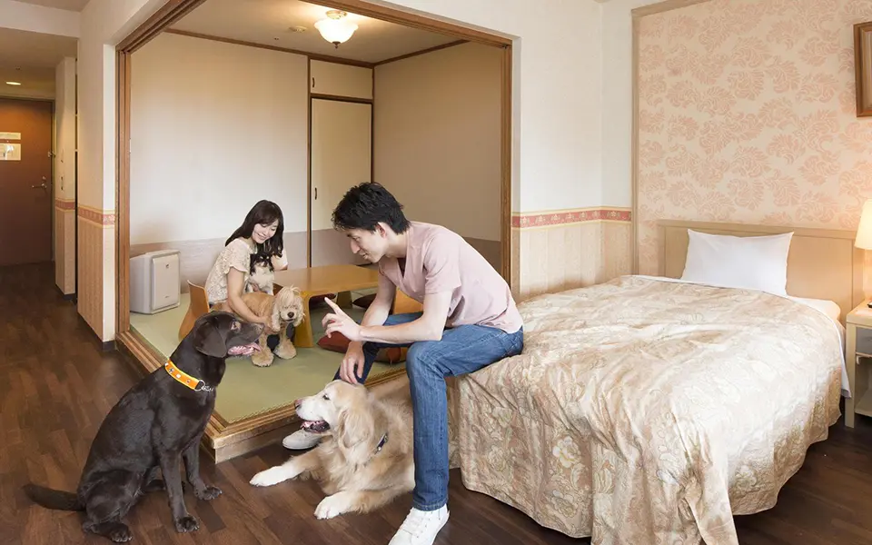 【ドッグフレンドリールーム】スタンダード和洋室