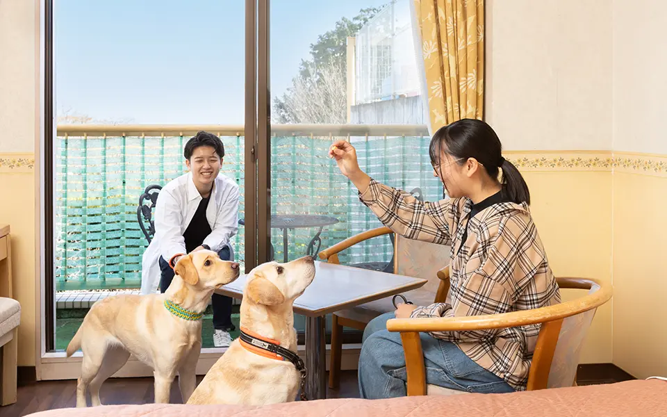 【ドッグフレンドリールーム】スタンダードツイン