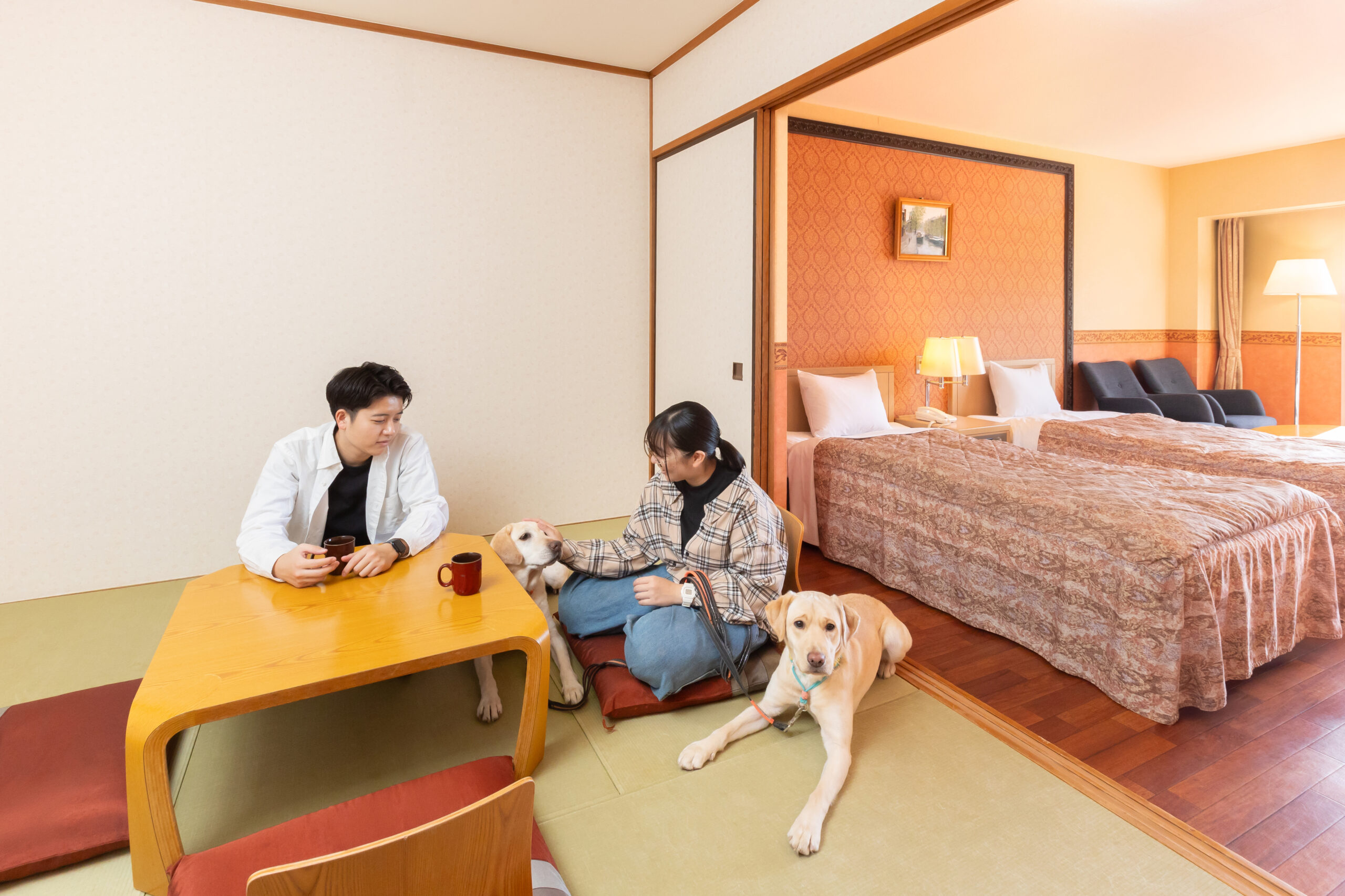 愛犬と過ごせるお部屋